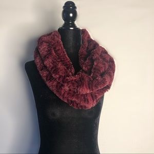 2/$10 red circle scarf
